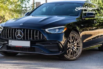  5 C 43 AMG 2023 فحص كامل بانوراما 402 حصان محرك 2000 سي سي بحال الوكاله
