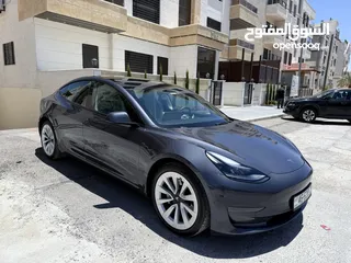  10 تيسلا موديل 3 2023 جمرك اليوم فحص كامل عداد قليل اوتوسكور 85
