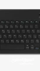  6 كيبورد لاسلكي للتابليت GTAB Wireless Bluetooth Keyboard CK2 - Black