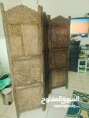  3 Wooden partition good condition door delivery free