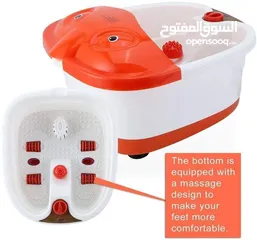  1 جهاز المساج  المائي للقدمين footbath massager