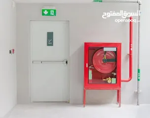  2 باب طوارئ ابواب هروب ابواب مقاومة للحريق ابواب امان معتمدة