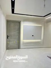  13 شقة ارضية 156 تشطيب فلل / مدخل خاص/ كراج سيارة مستقل/ ترس 100 متر.
