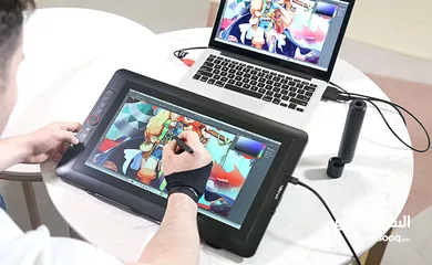  1 شاشة رسم / شاشة رسم ديجيتال  Xp-pen 15.6 pro شاشة رسم اكس بين برو عالية الدقة