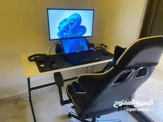  3 مكتب جيمنج مزود ب اضاءة RGB ملونه مع ريموت تحكم بسعر 38دينار شامل التوصيل العرض لفتره محدودة