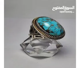  6 خاتم بحجر عقيق يماني فاخر منقوش اية