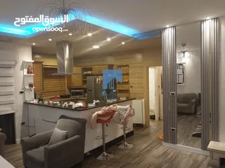  12 شقة مفروشة مميزة للبيع في خلدا (تلاع قصر خلدا) طابق ثالث 90م تشطيب سوبر ديلوكس بسعر مغري