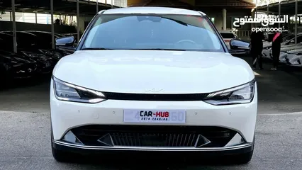  7 2022 كيا ايفي 6 وارد كوري فل كامل ما عدا بانوراما مميزة جدا دفع رباعي بطارية كبيرة