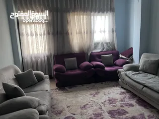  1 طقم كنب وسجاده وبردايه لصالة الجلوس