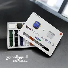  8 ساعة i20 Ultra – الإصدار التاسع الجديد كلياً  7 سيرات + سير رولكس حديد فاخر AirPods Pro كوبي ماستر