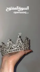  8 تاج عرايسي ، تاجك تبدّا به قصتك  تاجك هو شخصيتك و أناقتك ضيفي لمسه اطلالتك المميزه بأرتداء أجمل تاج