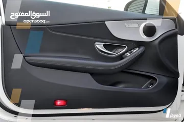  19 مرسيدس c200 coupe AMG kit plus ممشى قليل