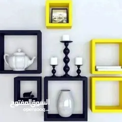  20 رفوف ديكورات طقم ثلاث قطع فقط5