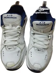  1 Nike Men's Air Monarch IV Running Shoe Metallic  Navy (8)
