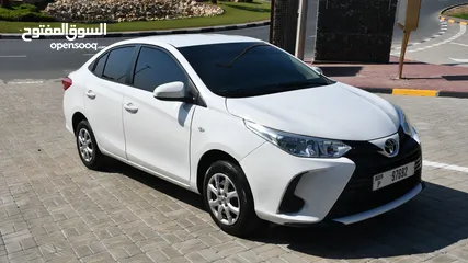  1 Available for Rent Toyota-Yaris-2022 (Monthly-2000 Dhs)
