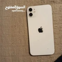  5 كامرتينIphone 11 لون ابيض