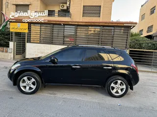  5 نيسان مورانو 2003 فحص 3 جيد واحد قصعه خلفيه السياره بحال الوكالة لا تحتاج اي نوع من الصيانه