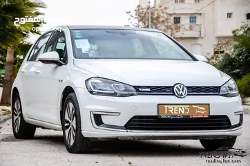 5 Volkswagen E-golf 2019 بحالة ممتازة جدا