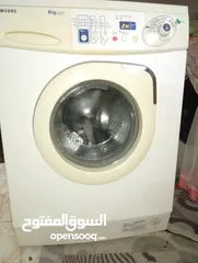  2 غساله سامسونج لون ابيض