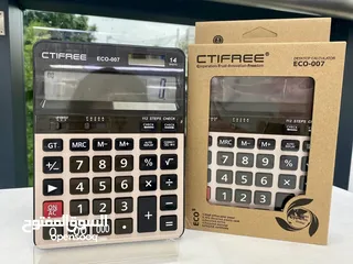  3 آلة حاسبه 14 رقم اله حاسبة ثنائية القدرة تعمل بالطاقة الشمسية وعن طريق البطارية CALCULATOR
