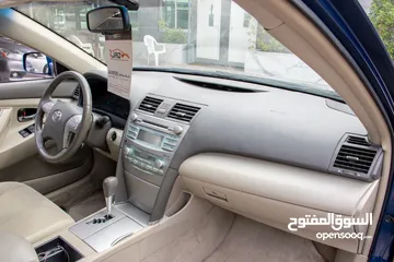  10 Toyota camry 2007 with sunroof تويوتا كامري فل مع فتحة سقف بحالة الوكالة