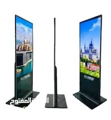  3 شاشة LED عرض عامودية لمس قياس 55