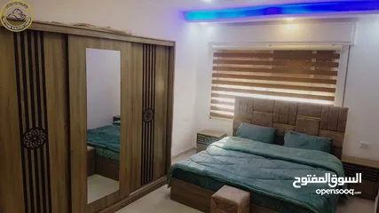  5 شقة مفروشة مميزة للبيع في السابع قرب جمعية خليل الرحمن طابق ثاني 93م تشطيب سوبر ديلوكس