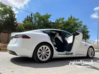  5 Tesla Model S Long Range Plus 2020 White interior