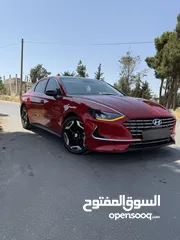  2 هيونداي سوناتا انسبريشن 2022 Sonata Black edition  سبورت حرة مميزة عداد قليل 49 الف km فحص كامل فل