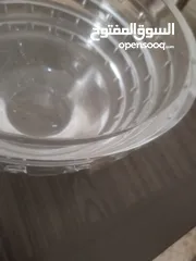  6 صحن كريستال للبيع