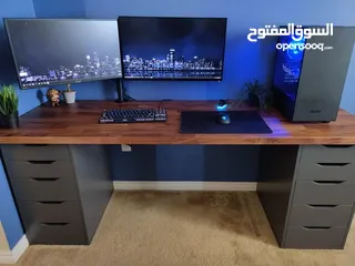  16 طاولة مكتب مميزة للألعاب والكمبيوتر تتوفر بعدة الوان وقياسات حسب الطلب اطلبها الأن بسعر مميز
