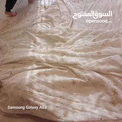  1 بردايه قماش اسباني اصلي غير مستعمله نهائي اتخيطت ولم تستعمل  مرتبه وجديده سعرها 10  قياسها 160 *270