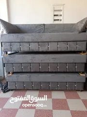  15 غرف نوم شغل محلي وخشب ساندوش مكونه من 7قطع فرشات طبيه ضغط