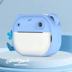  2 اطبع صور اطفالك فورا واحفظها على الكاميرا الخاصه باطفالك تعمل على الشحن تحتوي العاب