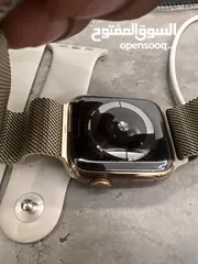  5 ساعة ابل سيريس 5 الذهبي النادر apple watch s5 حجم الكبير GPS AND WIFI