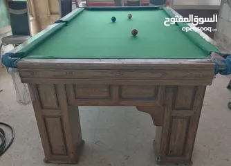  1 طاولة بلياردو عدد 3 بسعر مناسب