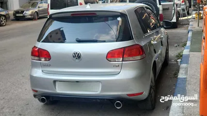  2 سيارة جولف دهان شركه جنط اصلي  جير عادي قطارة بنزين
