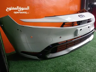  5 طمبون امامي تويوتا بريوس 2023-2025  الشكل الجديد الحصري لدينا طمبون مستعمل اصلي ياباني بحالة ممتازة