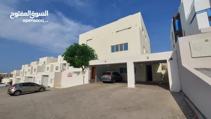  1 5 Bedrooms Semi-Furnished Villa with Pool for Rent in Qurum REF:1067AR