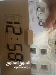  2 ساعة مكتبة ضوء led