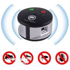  1 360 Degrees Ultrasonic Pest Repellers Electronic Rodent Repellers