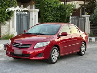  2 تويوتا كورولا للبيع بحاله ممتازه موديل 2009