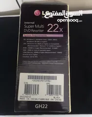  4 محرك أقراص DVD داخلي 22X SUPER-MULTI IDE لإعادة كتابة أقراص DVD من طراز LG GH22NP21‏