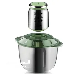  10 فرامة ملوخيه و خضار و لحمه 5 لتر ستيل 5 شفرات محضرة طعام فرامه الملوخيه قطاعه محضره خضروات ستانلس