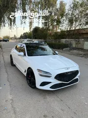  25 Genesis g70 2022 v6 3.3T    جينيسس جي 70 حره بدون رقم