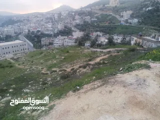  5 فرز جديد أجمل ارض في عجلون مرتفعه على جبل ومطله على جبال عجلون لغايات السكن / فلل / اسكانات