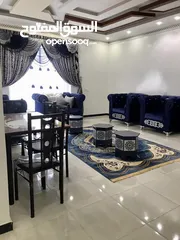  6 شقة مفروشة ملكي في عمارة سكنية حديثة للايجار