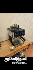  5 geepas coffee machine with grinder