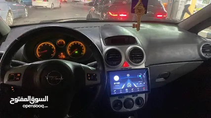  4 أوبل كورسا  موديل 2014 ترخيص 2013 شاشة اندرويد جير ماطور شصي 100% جنط مغنيسيوم اقتصاديه جداً