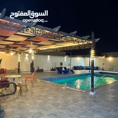  2 مزرعة نور الشمس بيرين صروت إيجار يومي او شهري